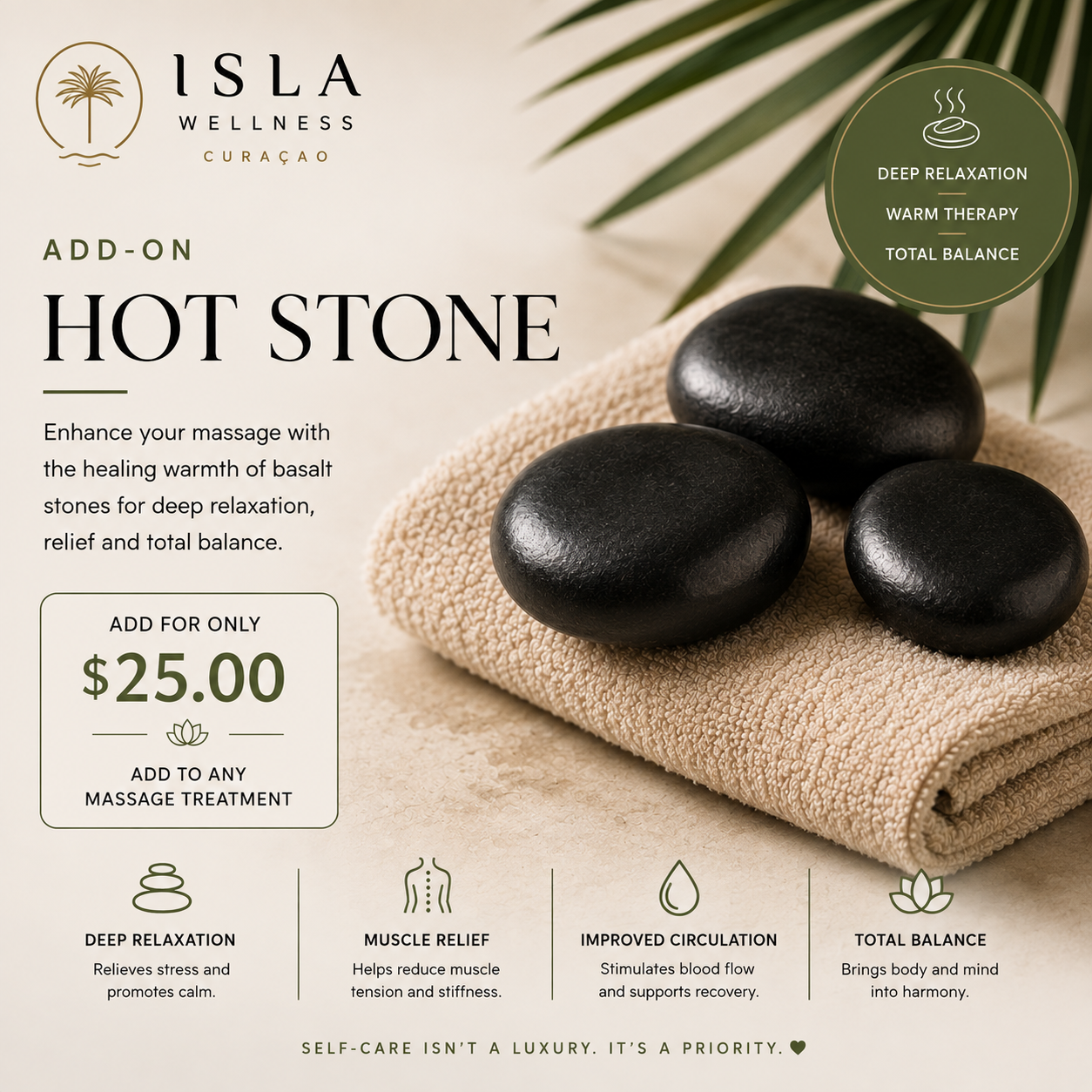 ISLA – Hot Stone Add-on