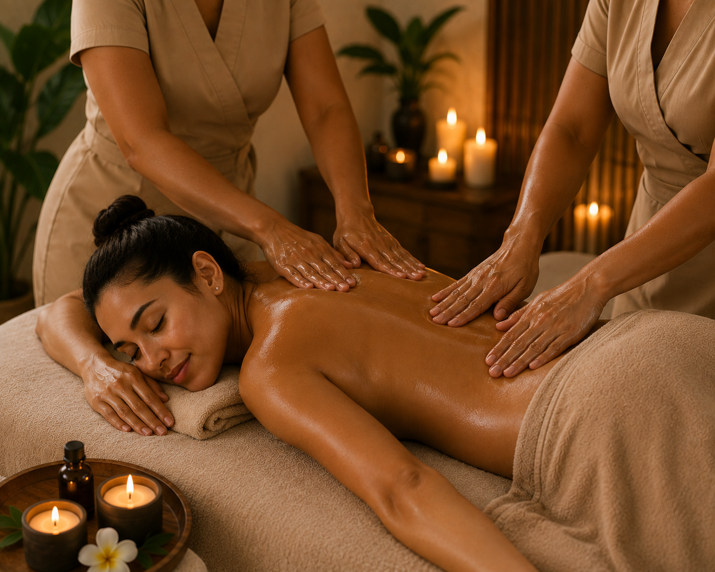 Four Hands Massage