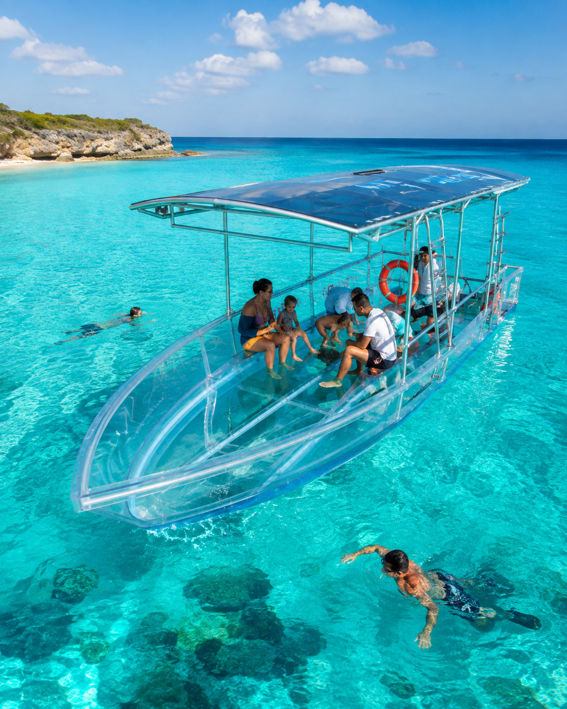 Clear Boat Curaçao experience in Curaçao