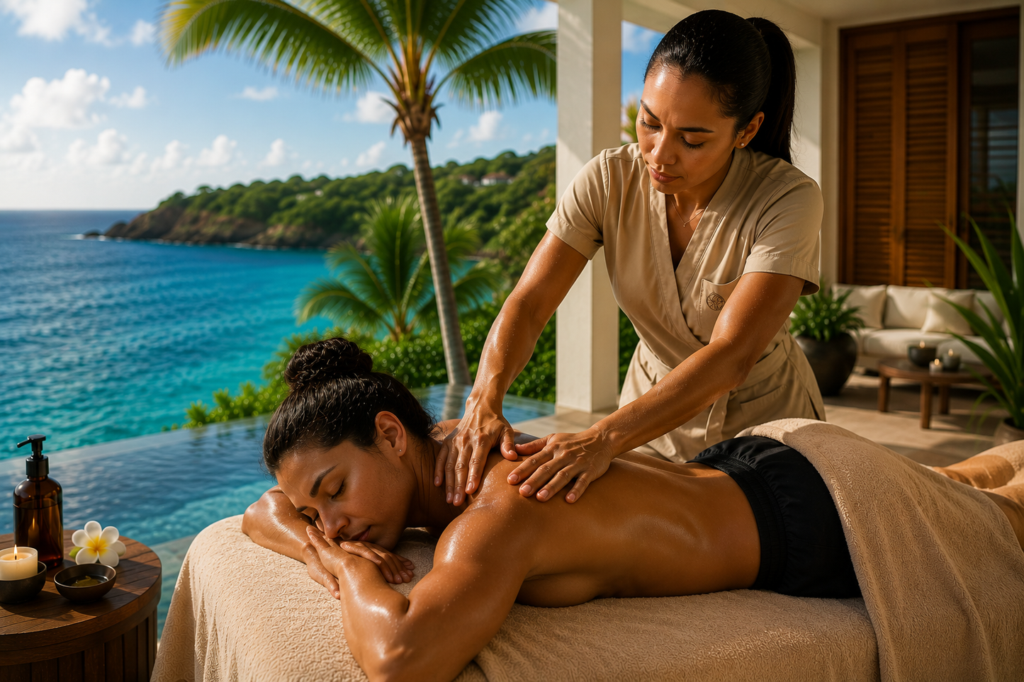 Half Body Massage
